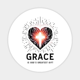 Grace is God's Greatest Gift Magnet